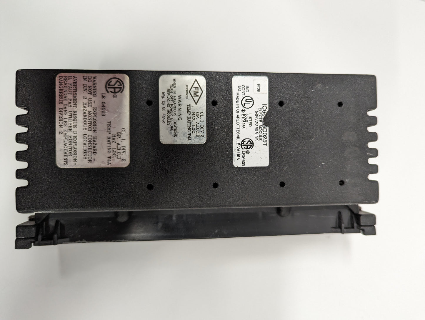 GE Fanuc IC660BBD025 Genius PLC I/O Module